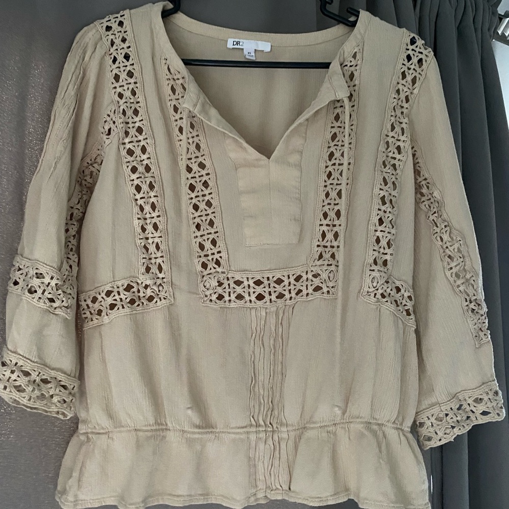 Tan Shirt
